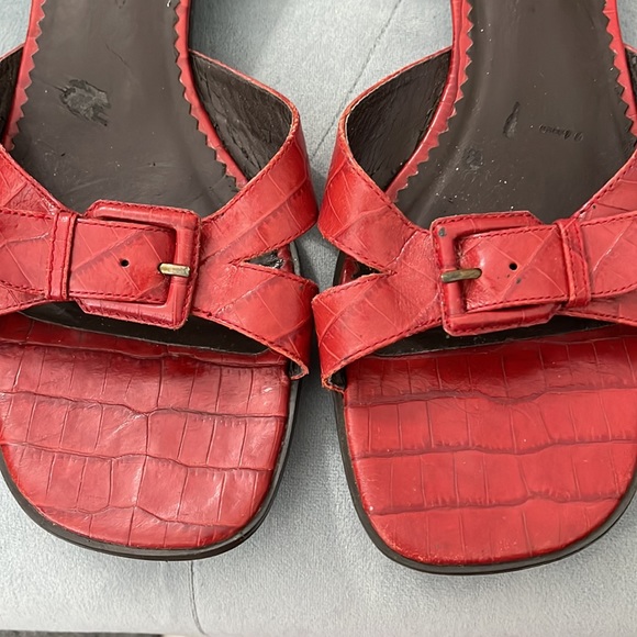 Liz Claiborne Sandals w/ Buckle ~ 8.5M - Picture 5 of 6